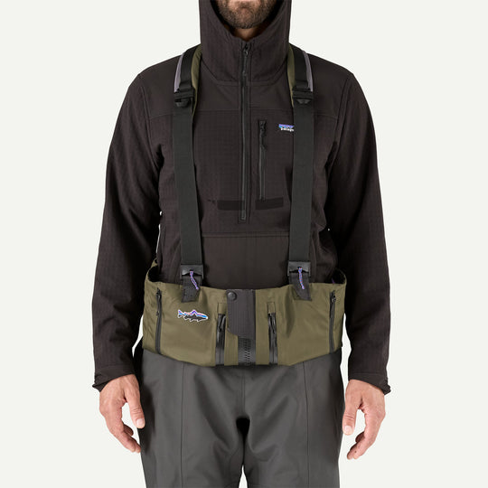 Patagonia Men's Swiftcurrent Expedition Zip Front Waders, Bsng, view 3