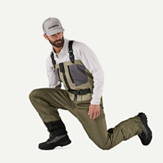 Patagonia Men's Swiftcurrent Traverse Zip Front Waders, Cddstr