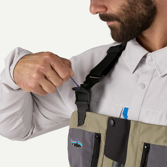 Patagonia Men's Swiftcurrent Traverse Zip Front Waders, Cddsus