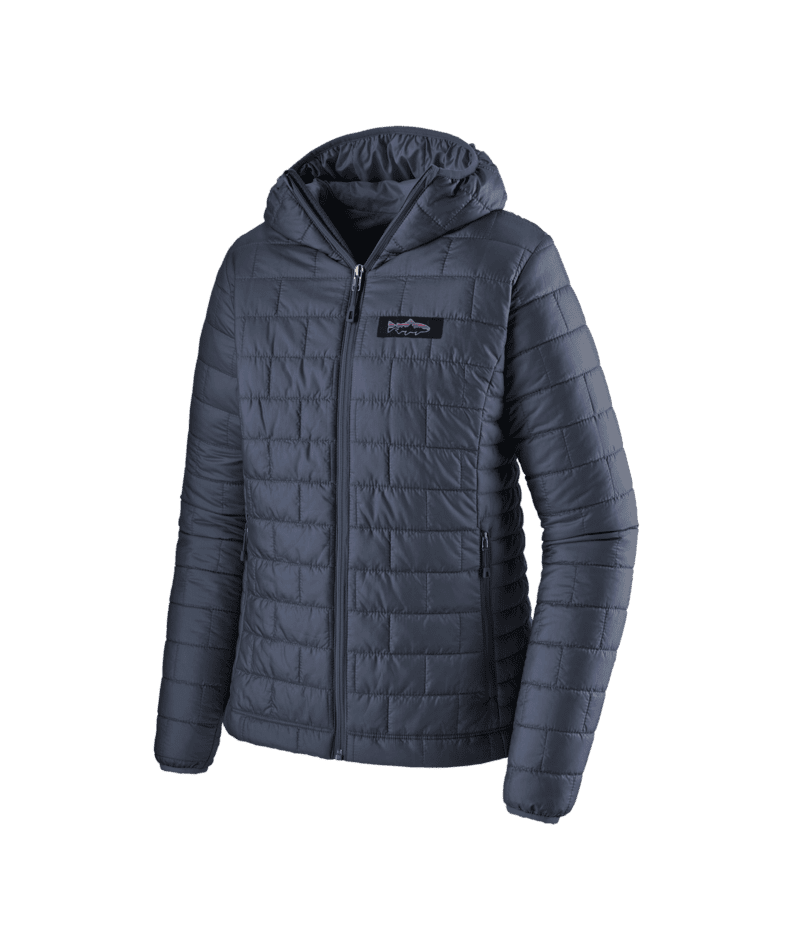 Patagonia Women's Nano Puff Fitz Roy Trout Hoody