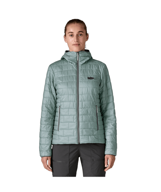 Patagonia Women's Nano Puff Fitz Roy Trout Hoody, view 2