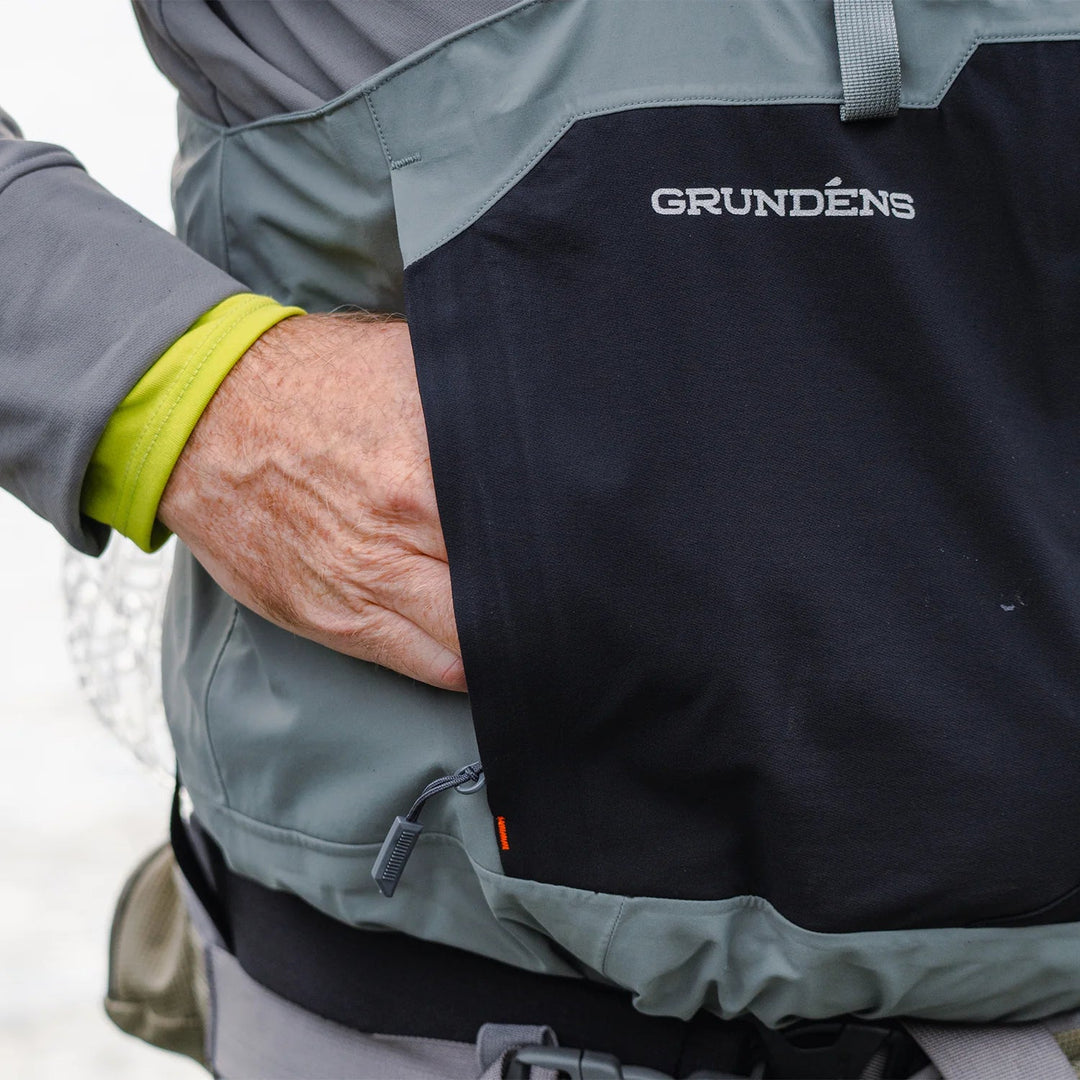 Grundens Men's Bedrock Stockingfoot Wader, Alt Rollover Pdp