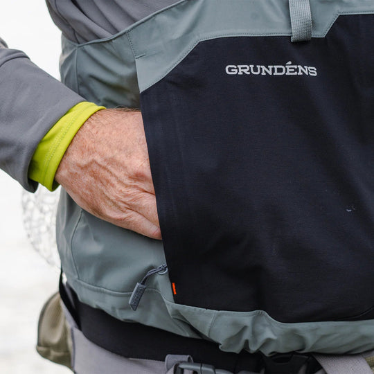 Grundens Men's Bedrock Stockingfoot Wader, Alt Rollover Pdp