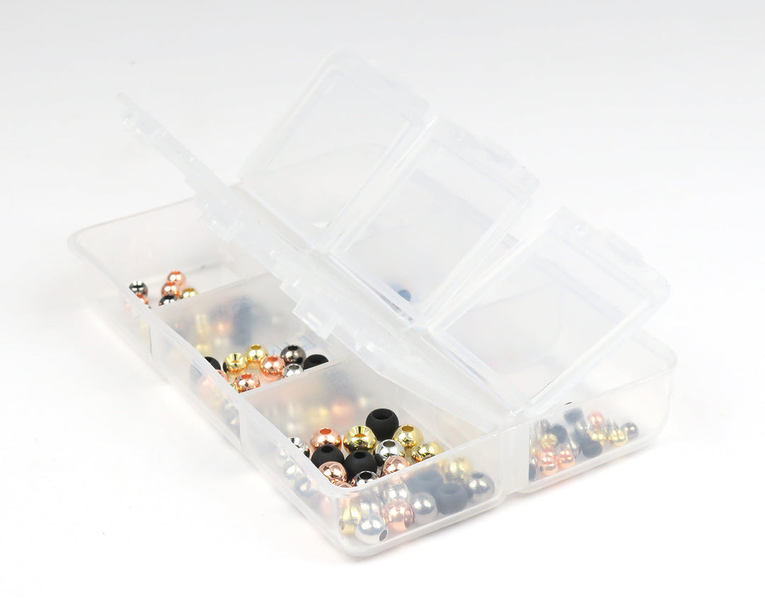 Hareline Brass Bead 150 Piece Assortment