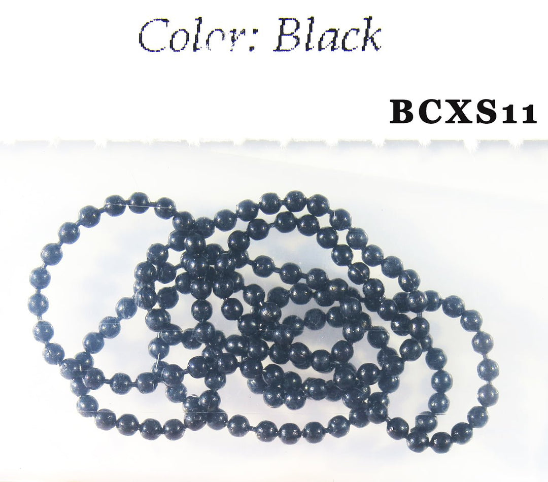 Hareline Bead Chain Eyes Extra Small
