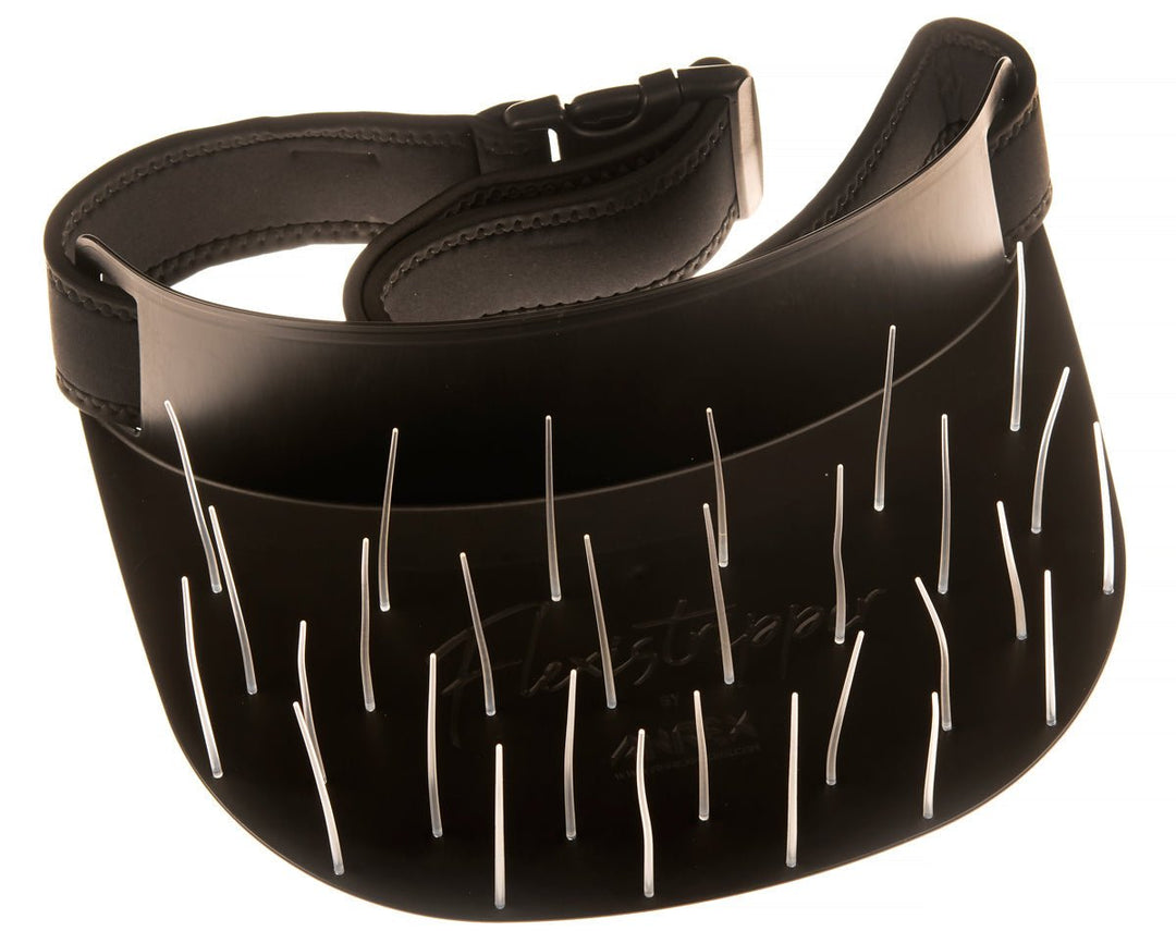 Hareline Ahrex Black with White Pegs Flexistripper