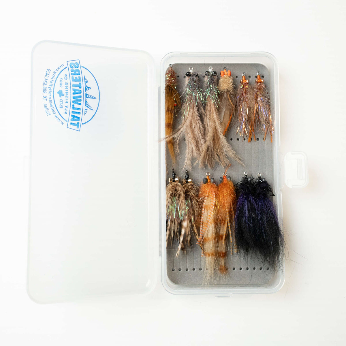 Tailwaters Flies Borracho Pescador Redfish Custom Fly Selection