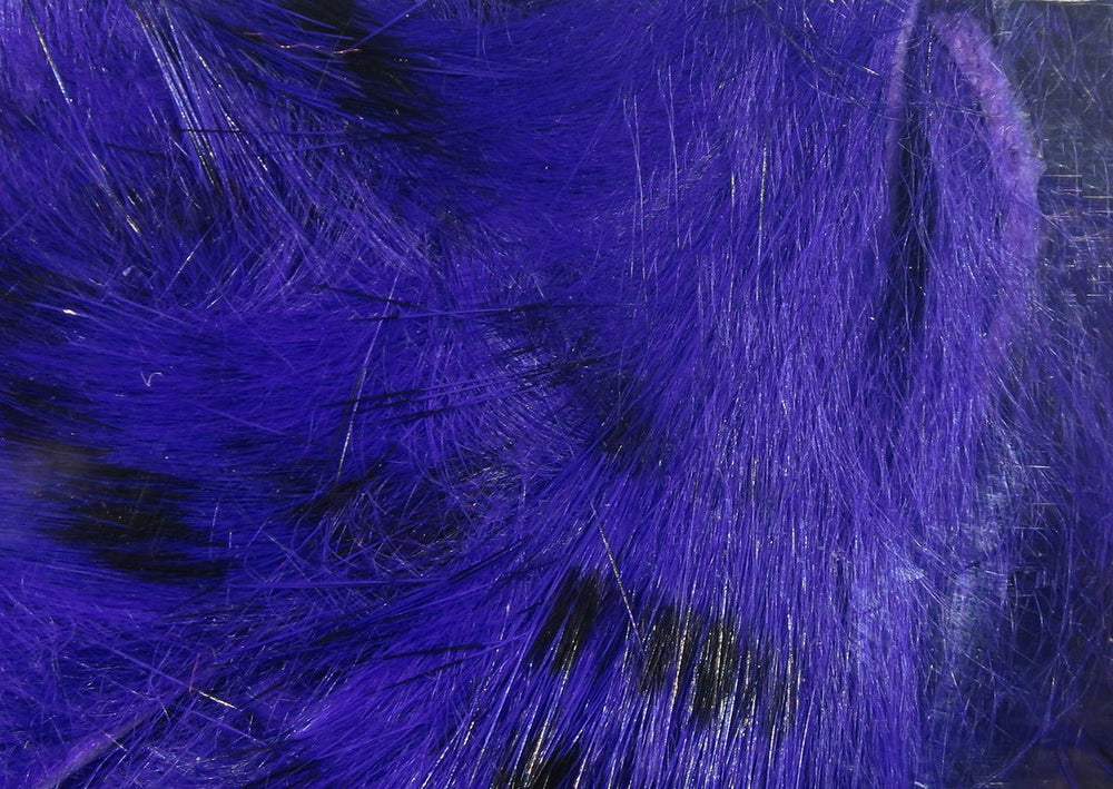 Hareline Black Barred Rabbit Strips, view 2