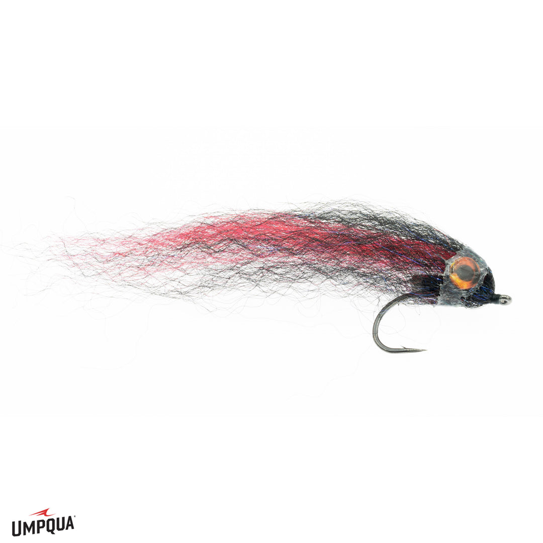 Tailwaters Flies Bad Attitude Bait, Black/Red