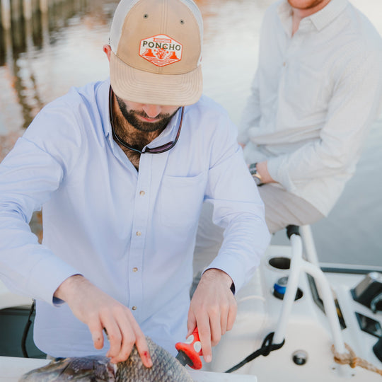 Poncho The Baffin Long Sleeve Shirt, view 7