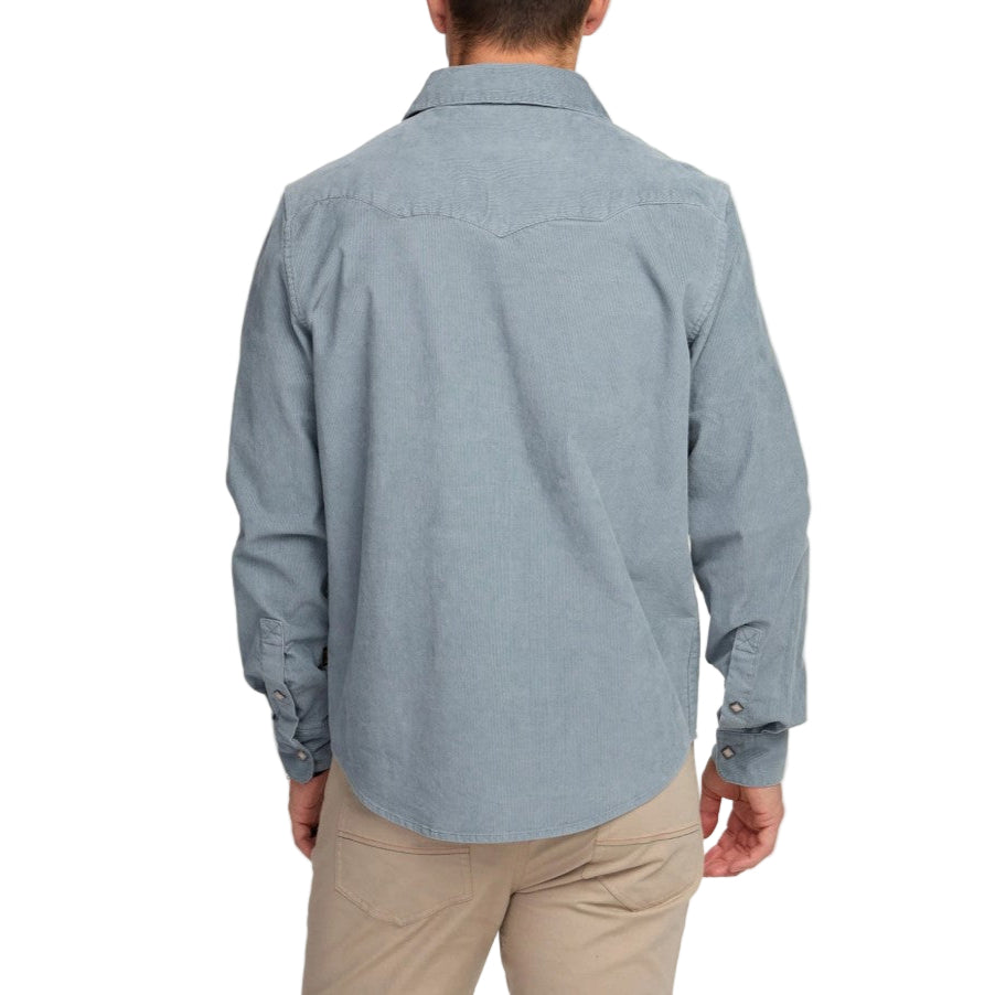 Howler Brothers Banning Corduroy Snapshirt, view 3