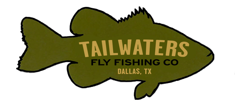 Tailwaters Fly Fishing Bass Sticker