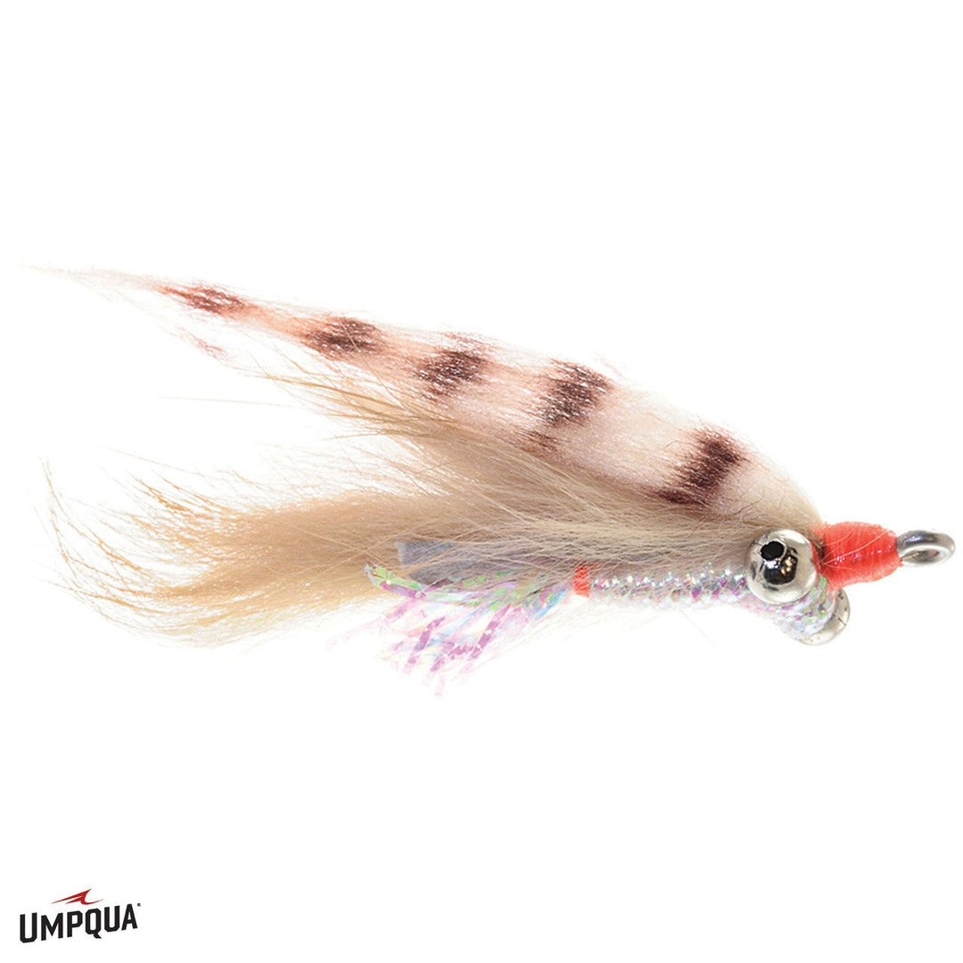 Tailwaters Flies Bonefish Scampi Beadchain, Barred Tan