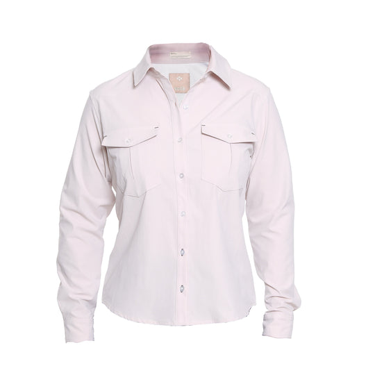Soča The Button Down, Sand/Green, front view