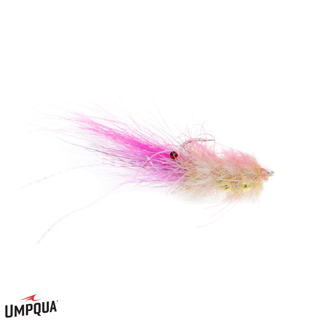 Tailwaters Flies Chewy's Cyborg Shrimp, Pink/Tan