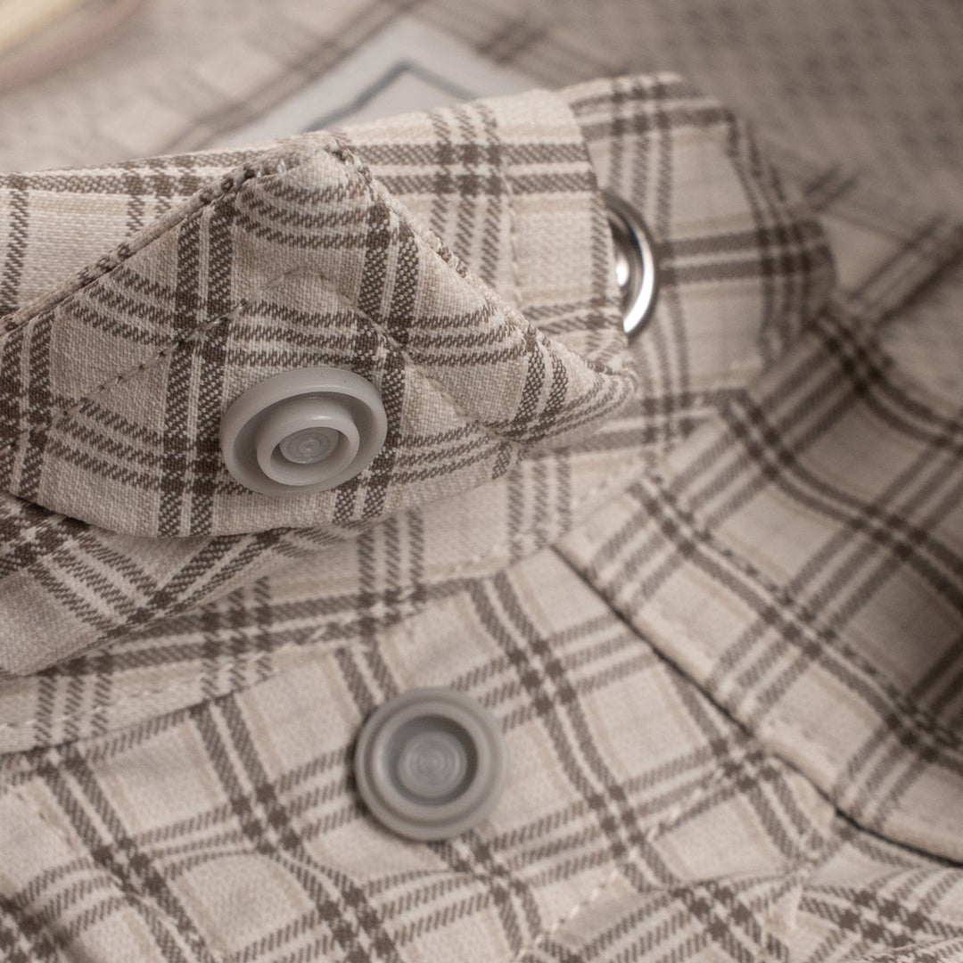 Poncho The Guthrie Long Sleeve Shirt, Childress, detail, view 4