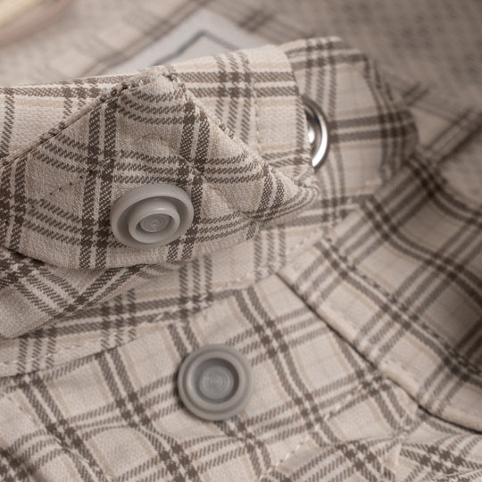 Poncho The Guthrie Long Sleeve Shirt, Childress, detail, view 4