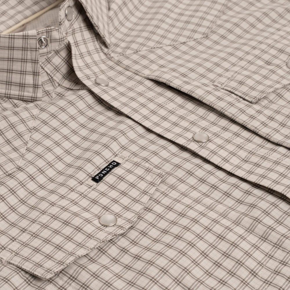 Poncho The Childress Short Sleeve Shirt, Guthrie, detail