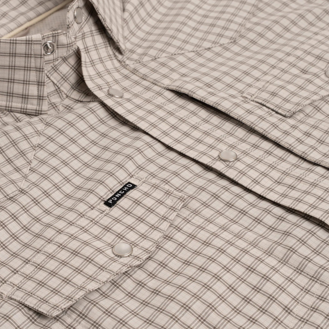 Poncho The Childress Short Sleeve Shirt, Guthrie, detail