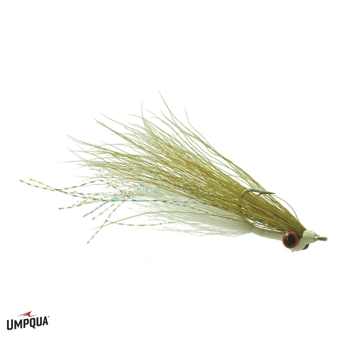 Tailwaters Flies Clouser Minnow, Olv Wht