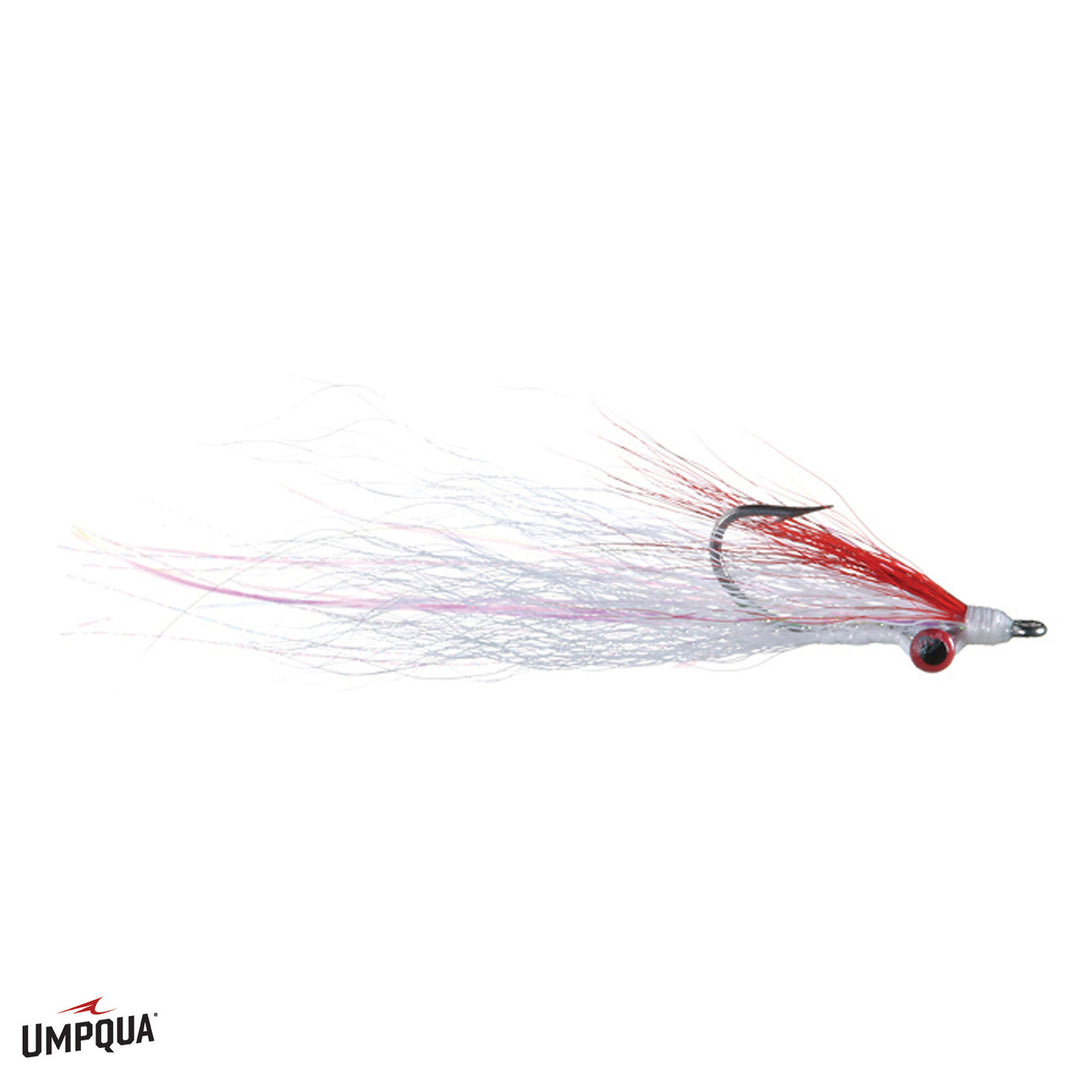 Tailwaters Flies Clouser Minnow, Red Wht