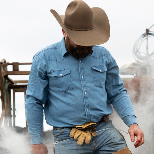Poncho The Fort Davis Long Sleeve Shirt, view 5