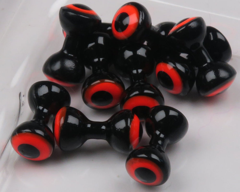Hareline Double Pupil Brass Eyes, view 2