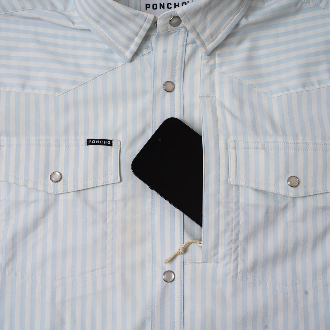 Poncho The Get In Line Short Sleeve Shirt, view 3