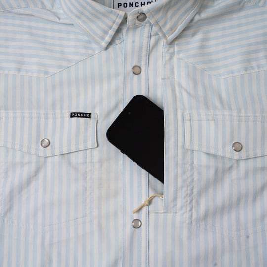 Poncho The Get In Line Short Sleeve Shirt, view 3