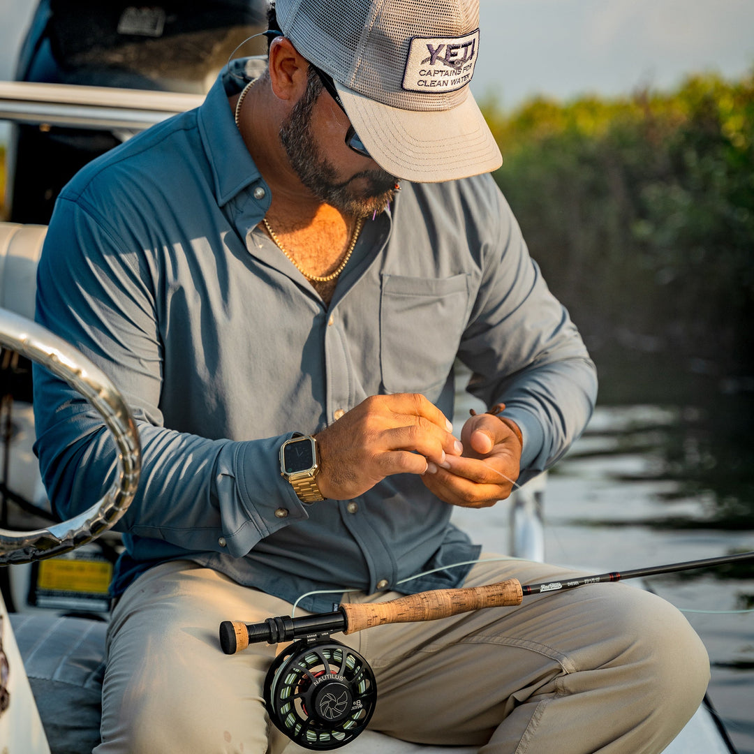Poncho The Undertow Long Sleeve Shirt, view 5