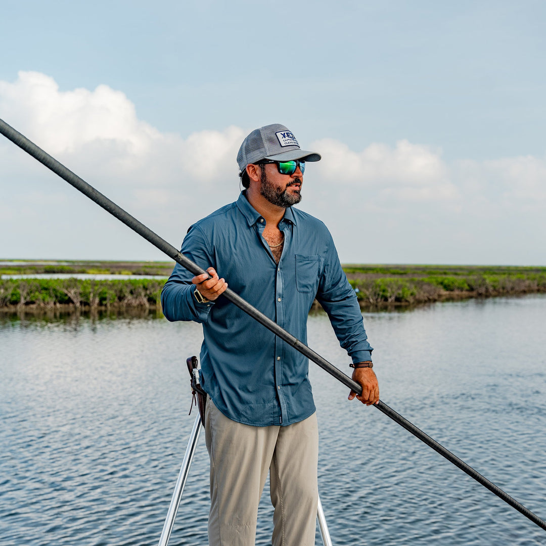 Poncho The Undertow Long Sleeve Shirt, view 8