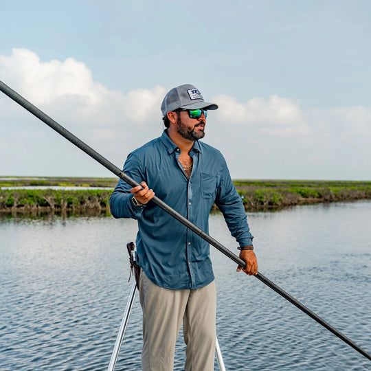 Poncho The Undertow Long Sleeve Shirt, view 3