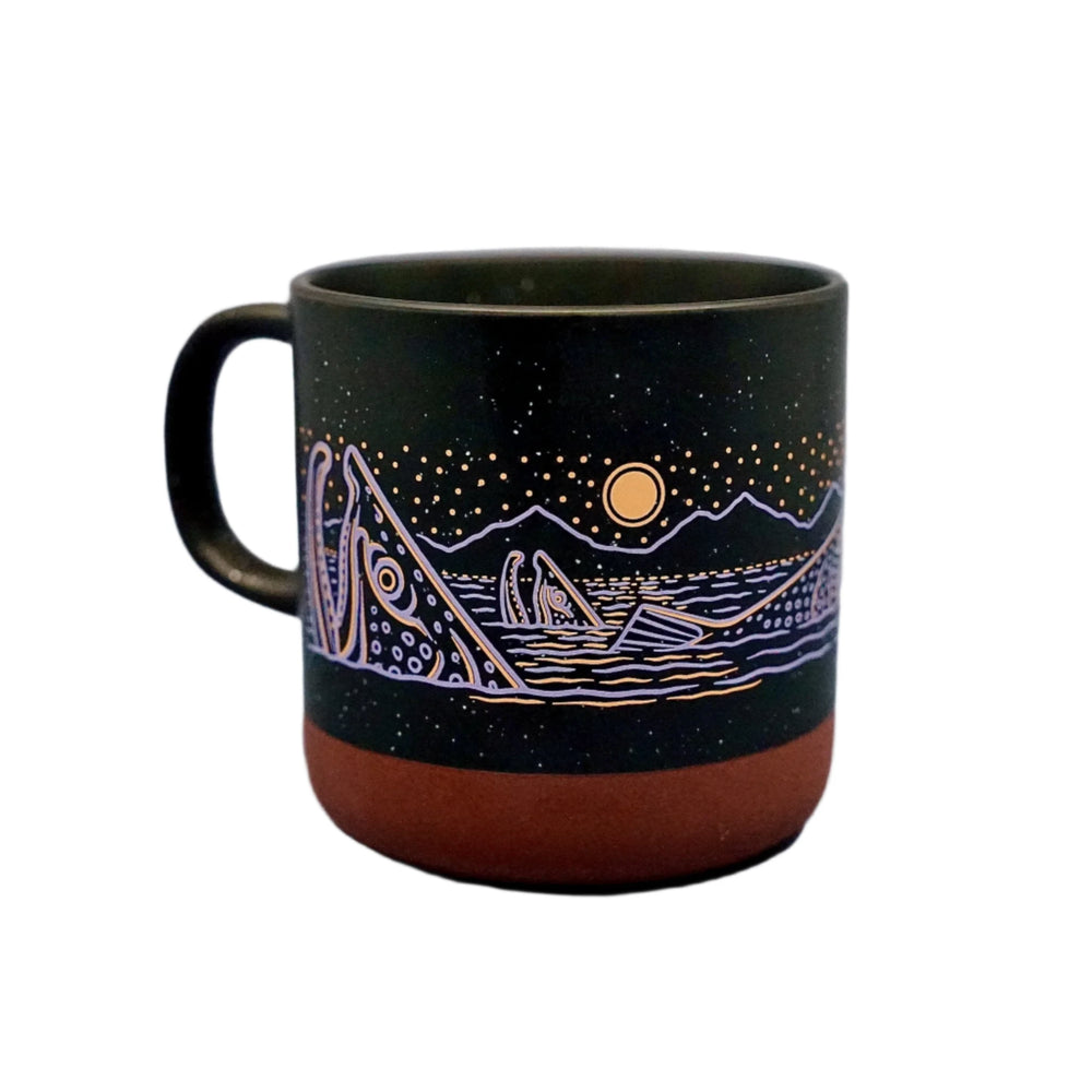 Casey Underwood Midnight Risers Mug, view 2