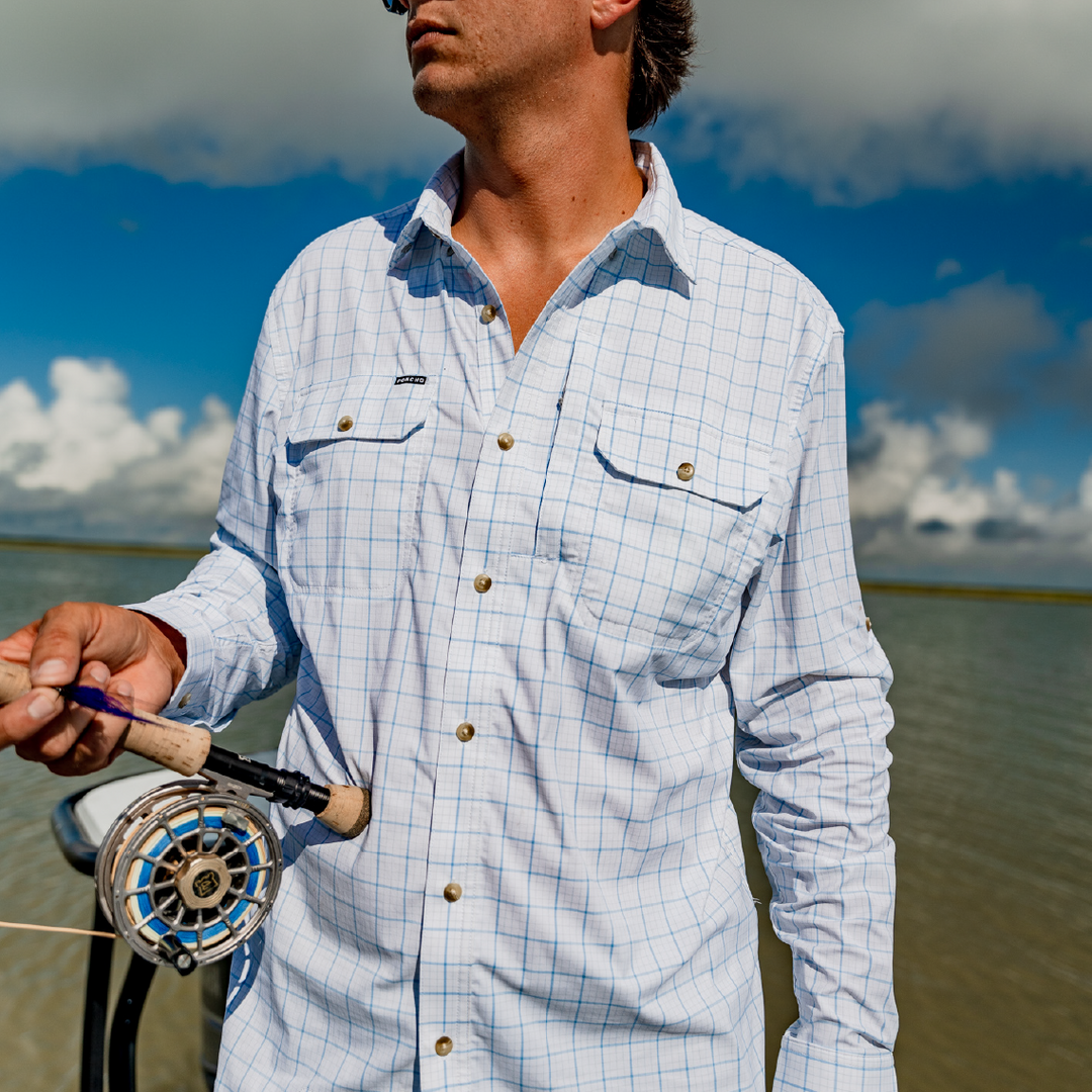 Poncho The Andros Town Long Sleeve Shirt | Tailwaters Fly Fishing