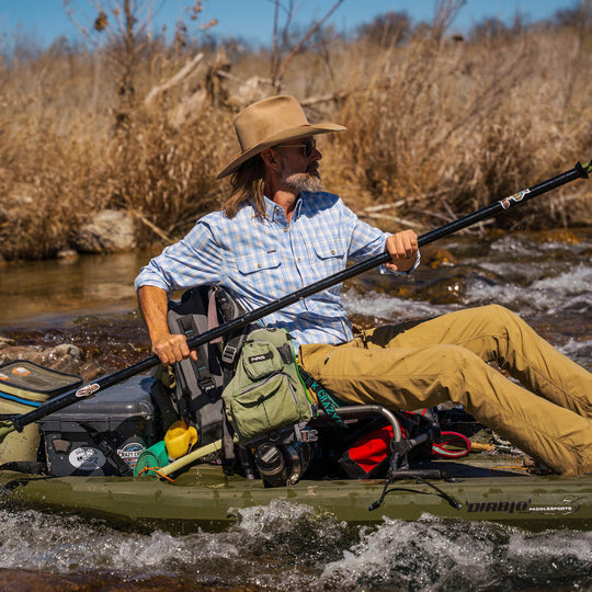 Poncho The Snake River Long Sleeve Shirt | Tailwaters Fly Fishing