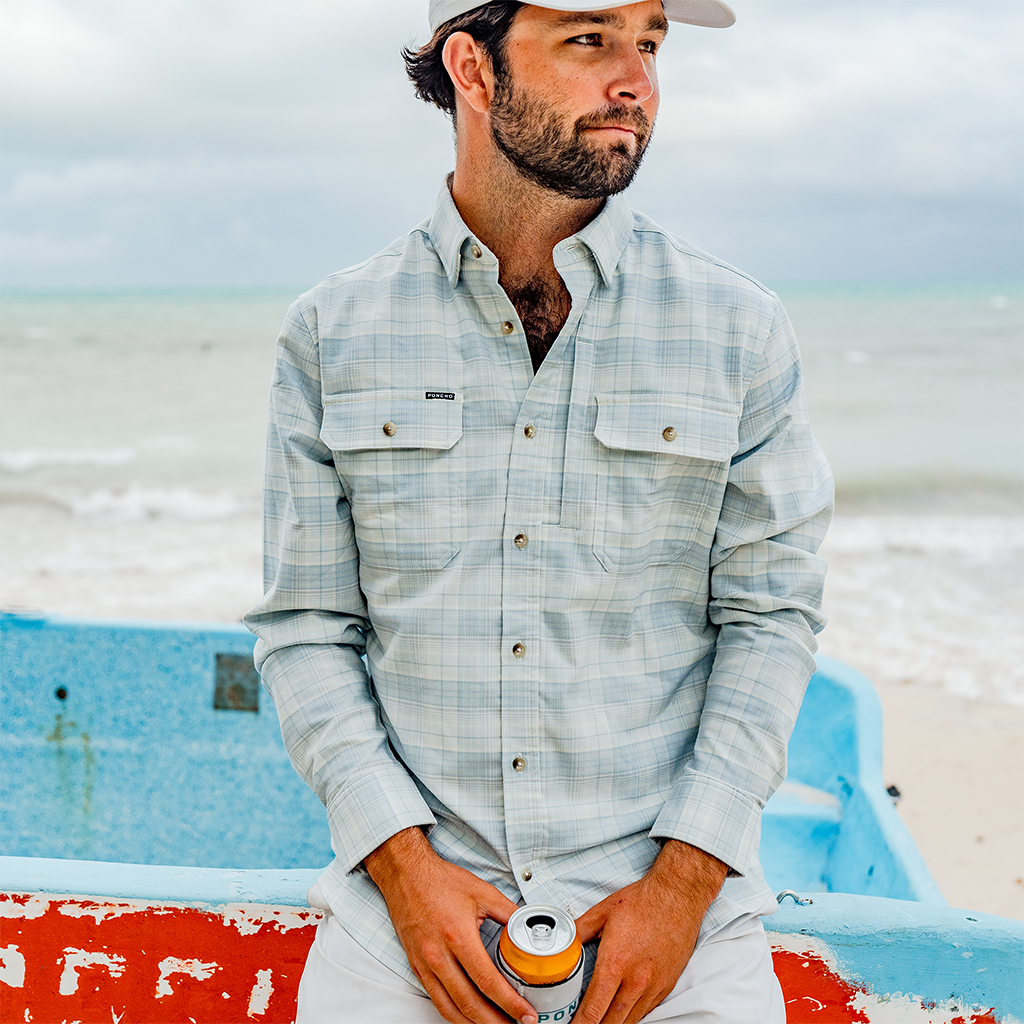 Poncho The Hilton Head Long Sleeve Shirt, view 7
