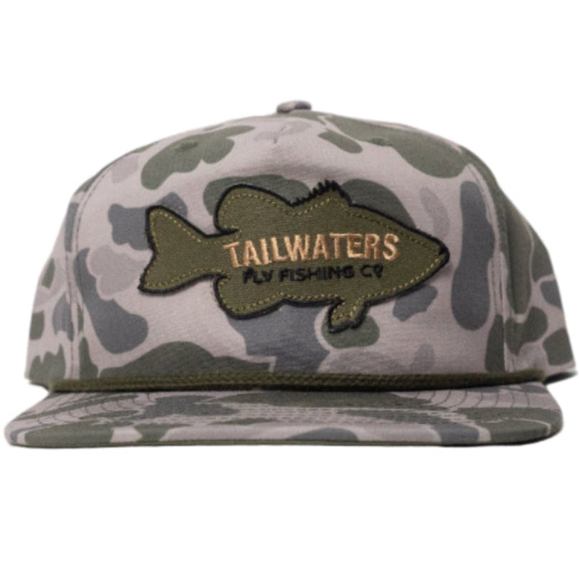 Tailwaters Fly Fishing Bass Patch Hat, view 2