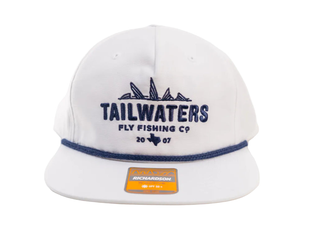 Tailwaters Fly Fishing Tails Logo Embroidered Hat, view 2