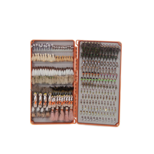 Fishpond Tacky Double Haul Fly Box, Flies, shown open