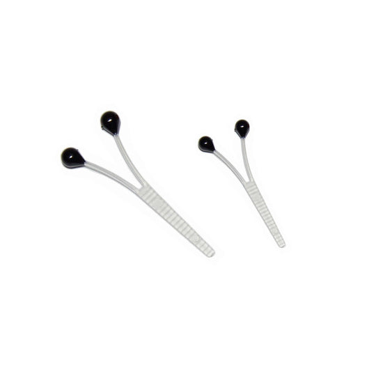 Hareline Easy Shrimp Eyes, Black