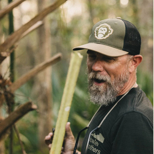Howler Brothers Standard Hats : El Mono : Army / Khaki, view 3
