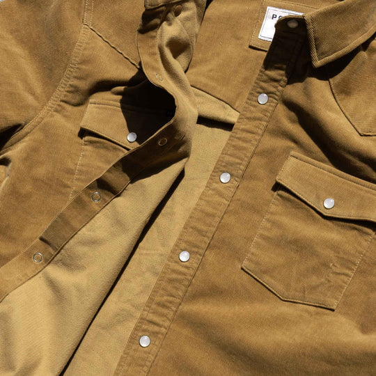 Poncho The Enfield Long Sleeve Shirt, close-up