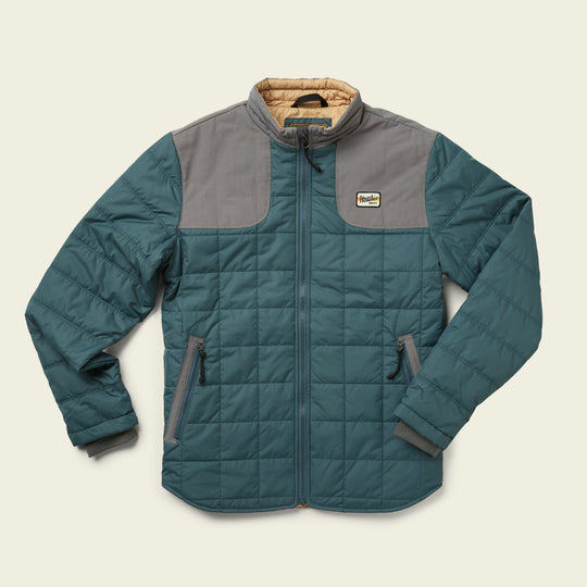 Howler Brothers Merlin Jacket, Dark Slate, flat lay