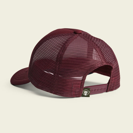 Howler Brothers Foam Dome, Howler University Burgundy, back view