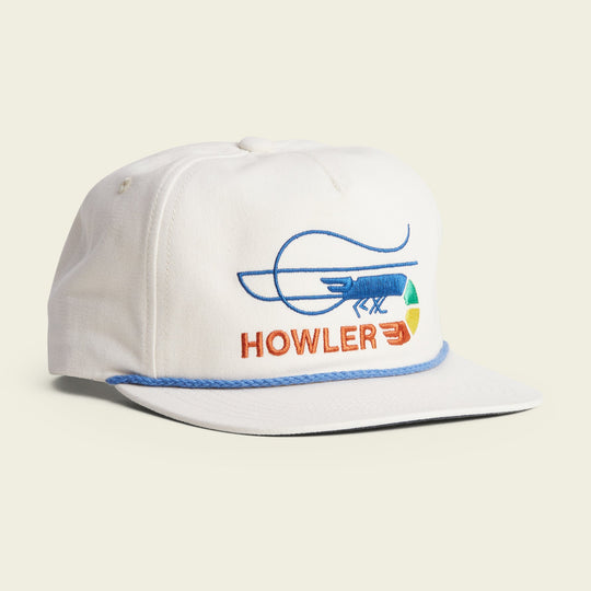 Howler Brothers Unstructured Snapback Hats  - Skrimp : Vanilla Ice, Skrimp : Vanilla Ice, front view, view 2