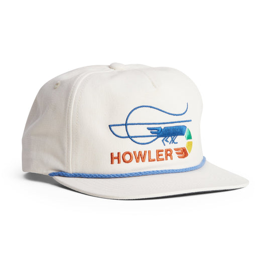 Howler Brothers Unstructured Snapback Hats  - Skrimp : Vanilla Ice, Skrimp : Vanilla Ice, front view