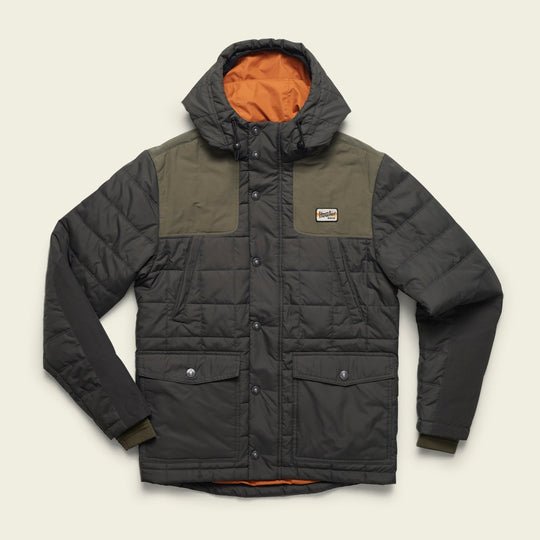 Howler Brothers Spellbinder Parka, Pavement Dove Grey, front view