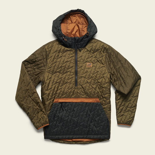 Howler Brothers Voltage Quilted Pullover, Outerwear, front view, view 2