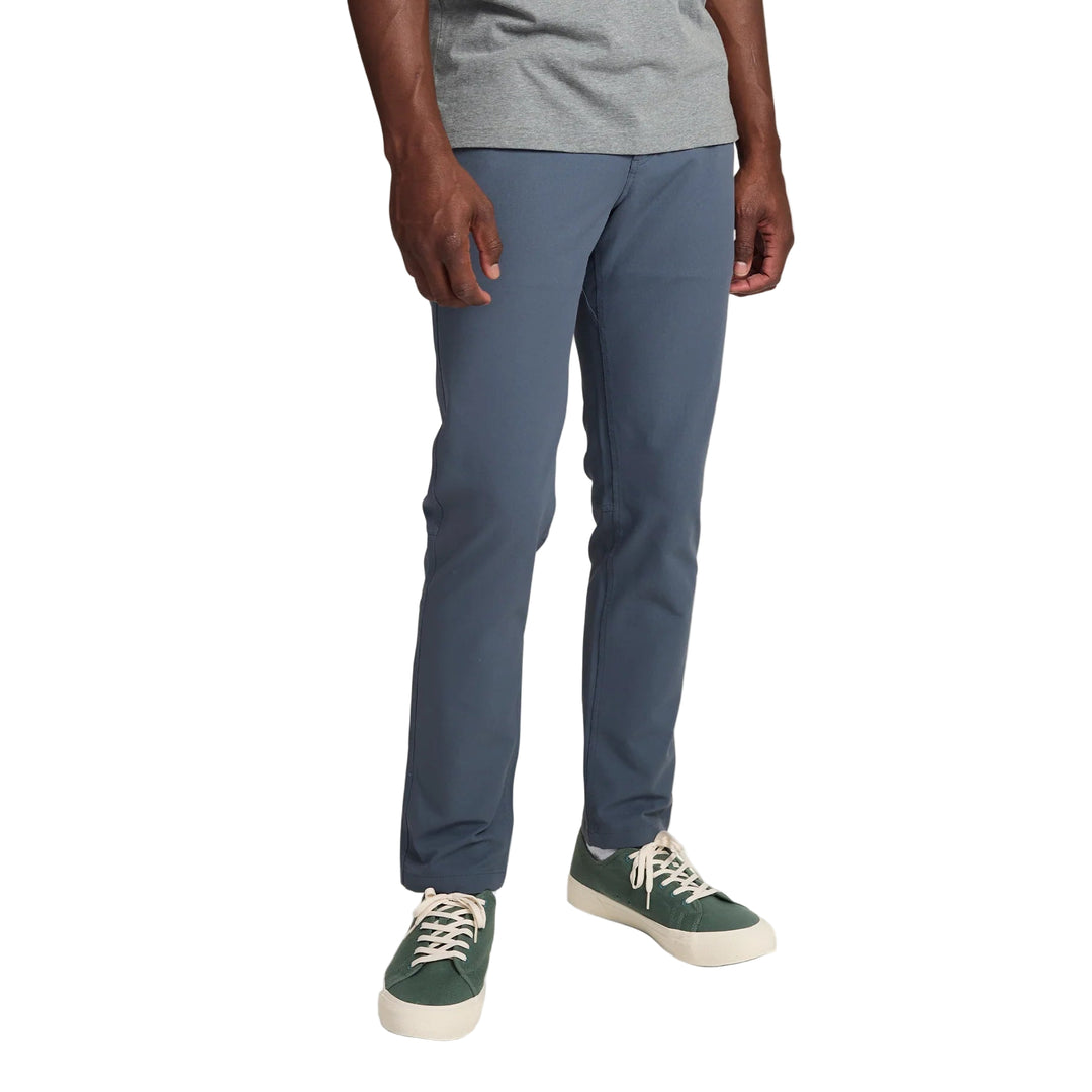 Howler Brothers Frontside Tech Pants, Petrol, front view, view 2
