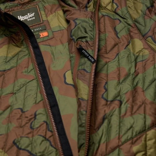Howler Brothers Voltage Quilted Jacket, Mimetico : Fatigue, detail